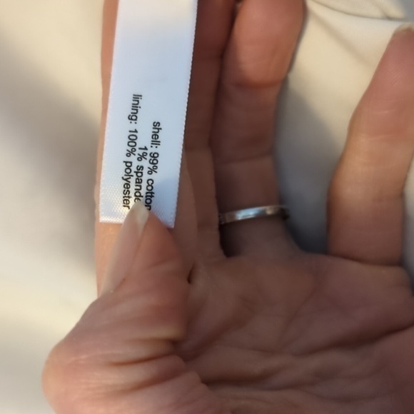 Limited White/Pink Paisley Textured  A-Line Dress - Picture 5 of 6